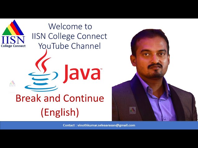 7#Break and Continue in Java  | Java Control Statements with Real Examples