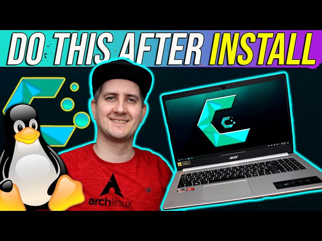 CachyOS Setup After Install ⚡ Performance, Drivers & Tweaks