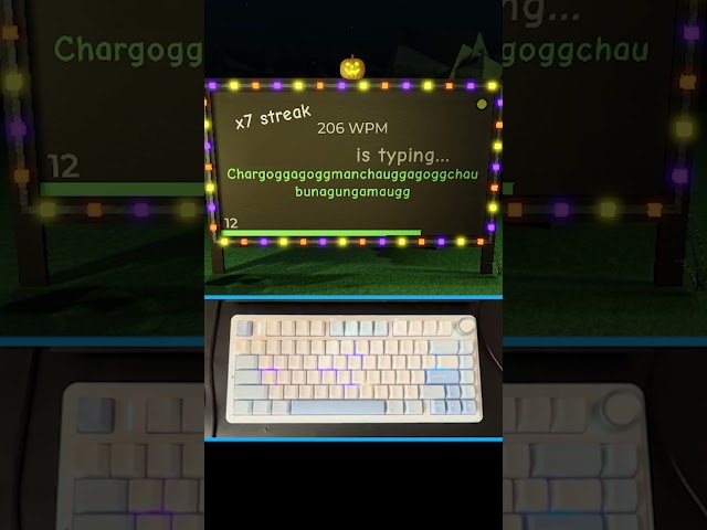 I got REPORTED for typing 206 WPM 💀