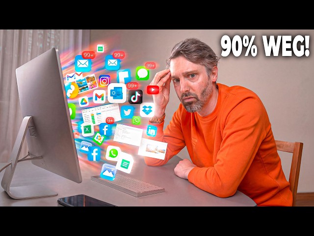 Radical digital decluttering: 90% of my data has to go 📵 Self-experiment