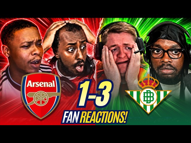 Arsenal Fans FUMING 😡 Reactions to Arsenal 1-3 Real Betis | Friendlies Fan Reactions