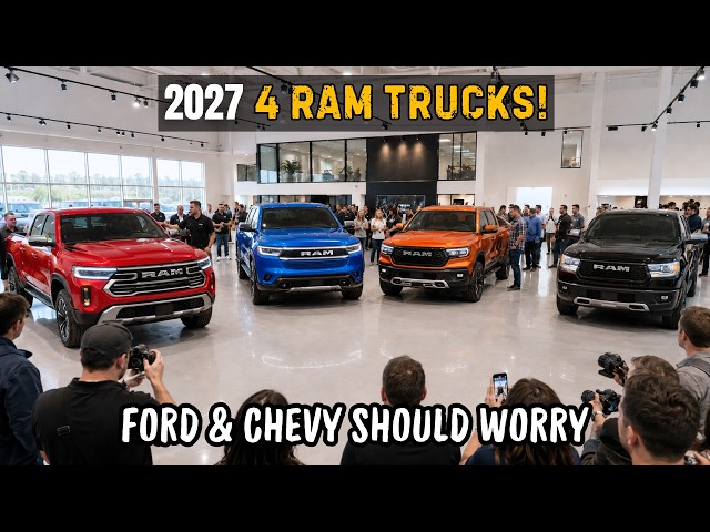 Ford and Chevy Should Be Worried About Ram’s 4 New 2027 Trucks | Offroad Pickups | Car Review