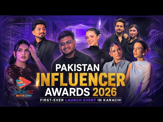 Iqra Kanwal, Bilal Muneer, Warisha, Zarnab | Pakistan Influencer Awards 2026 |