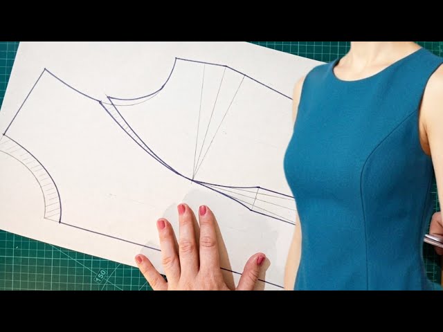 How to Draft a Princess Seam Pattern From Scratch | Beginner Pattern Making Tutorial