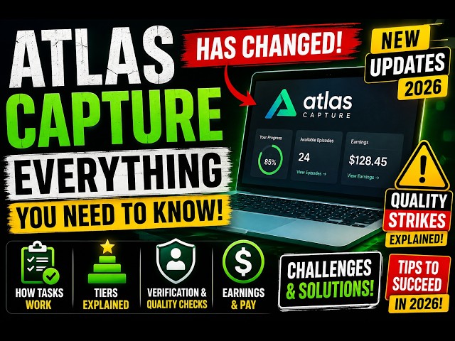 Atlas Capture Has Changed! New Verification, Quality Strikes & Task Updates