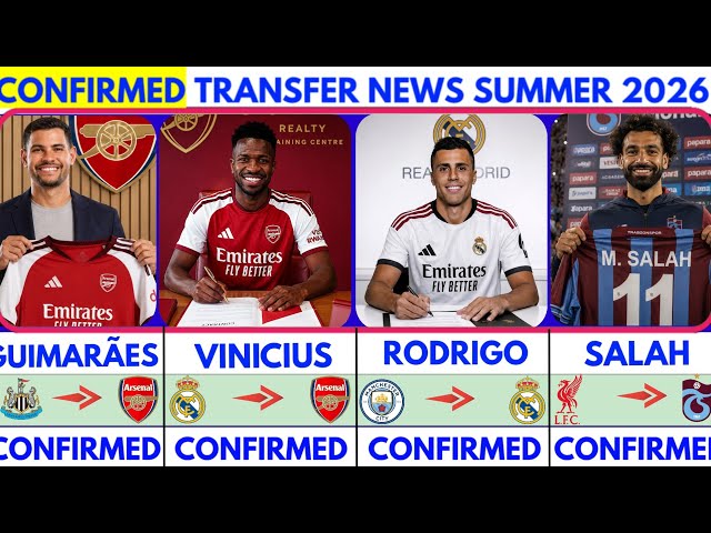 🚨LATEST CONFIRMED TRANSFER NEWS  AND RUMOURS TRANSFER NEWS  SUMMER 2026| Bruno to arsenal🔥 Salah..🚨