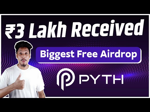 Just Received the Biggest FREE Airdrop 🪂 PYTH Airdrop