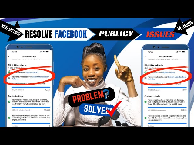How To REMOVE CONTENT MONETIZATION POLICY VIOLATION   Resolve Facebook Content Policy Issues.