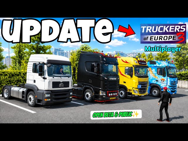 Truckers of Europe 3 New Update - Wanda Multiplayer Release For Public🔥🤯