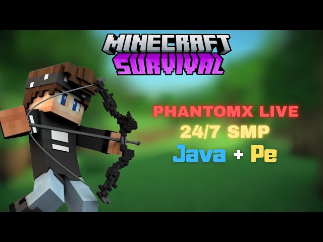 ⚡ Best Free Cracked Public SMP Minecraft 1.21 | 24/7 Online | Java + PE | Free To Join 🚀 PHANTOMX