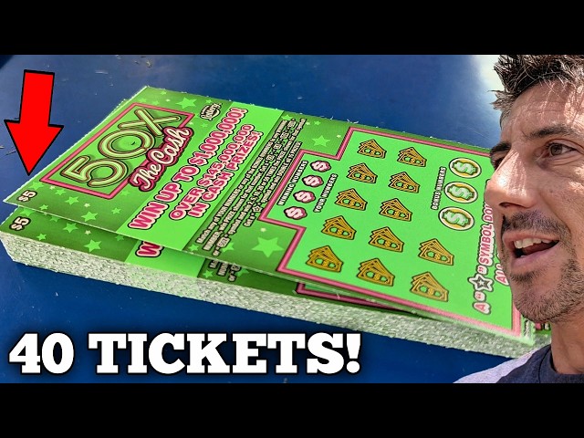 I Bought $200 in $5 Scratch Off Tickets