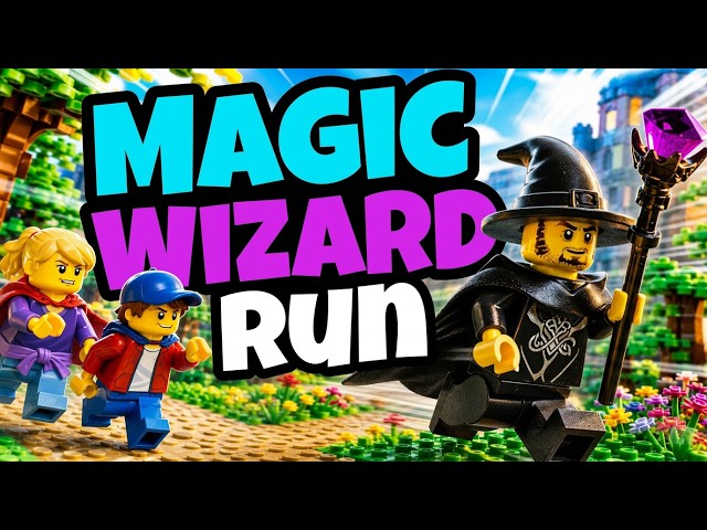 🧙 Magic Wizard Run 🔮 LEGO | Fitness Run | Brain Break | Exercise | GoNoodle Inspired