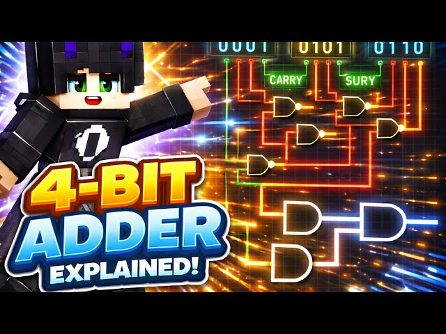 I Built a 4-Bit Adder — Here’s How It Actually Works