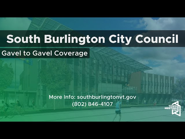 South Burlington City Council - 3/16/2026
