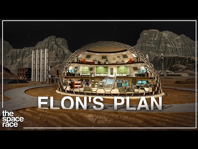 How SpaceX Will Build a City on Mars