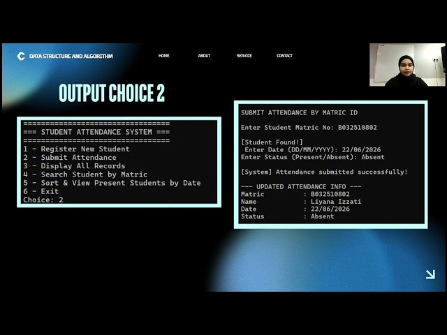 Project BITP1123 DATA STRUCTURE AND ALGORITHM