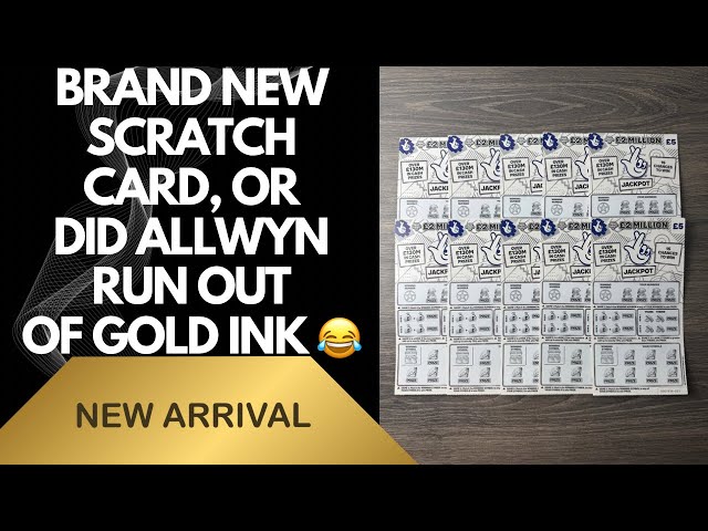 🎟️ £50 OF THE BRAND NEW £50 SCRATCH CARD! 😱💷 OR DID ALLWYN JUST RUN OUT OF INK?! 😂
