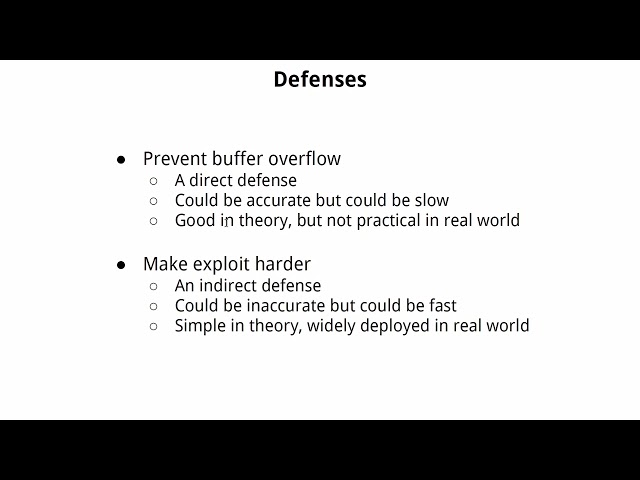 Software Security [Fall 2023 W8 - Shadow Stack and Stack Canaries]