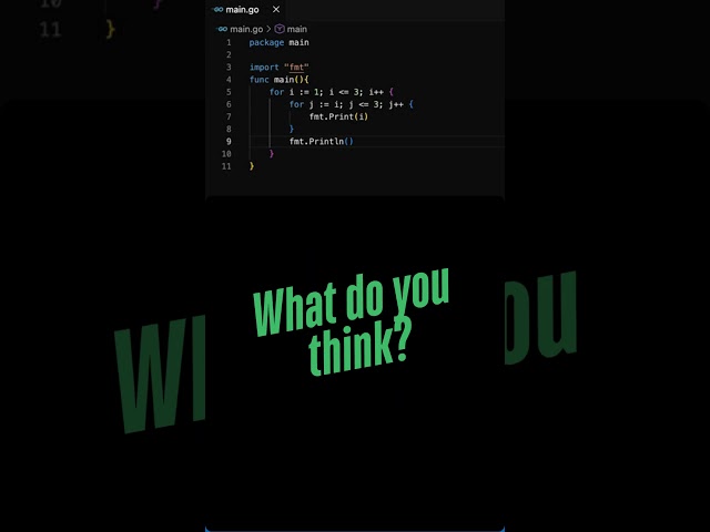 Most Developers Guess This Output Wrong | Golang Loops #golang #coding #programming #algorithm