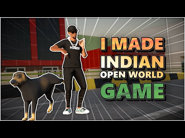 I MADE AN INDIAN OPEN WORLD GAME | DEVLOG 4 | HINDI DEVLOG