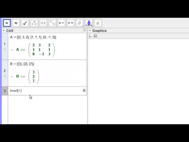Working with Matrices