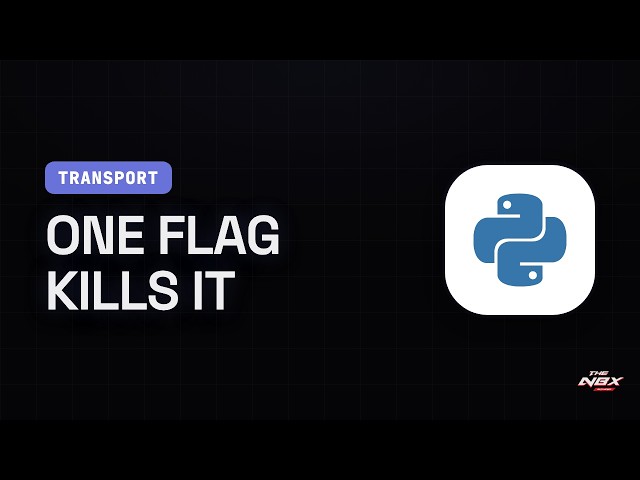 MCP Transport — And The Two Flags That Break Everything