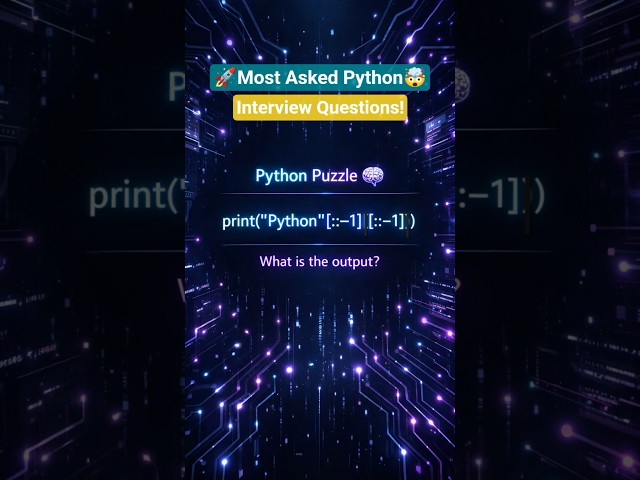 😱Real Python Devs Can Answer This🔥 #python #codingchallenge #shorts