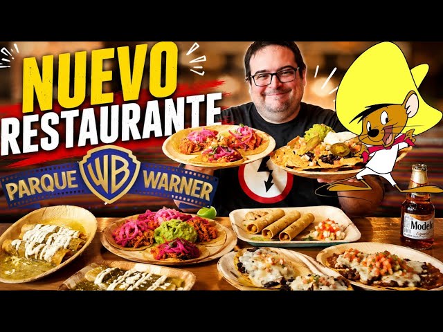 100% SIN GLUTEN en el NUEVO RESTAURANTE de PARQUE WARNER 