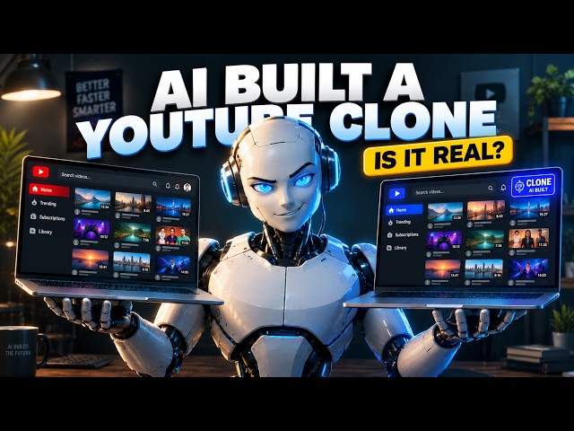 Can AI Build YouTube? I Made a Free Clone of YouTube | Google AI Studio