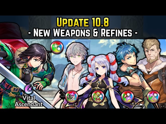 Ascended Mareeta, Summer Ashe, Tine, Colm, & Jeralt New Refines (Update 10.8) | FEH Guide