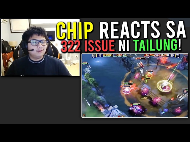 "CHIP ARMEL, REACTS SA 322 BAN ISSUE NI LGD.TAILUNG!"