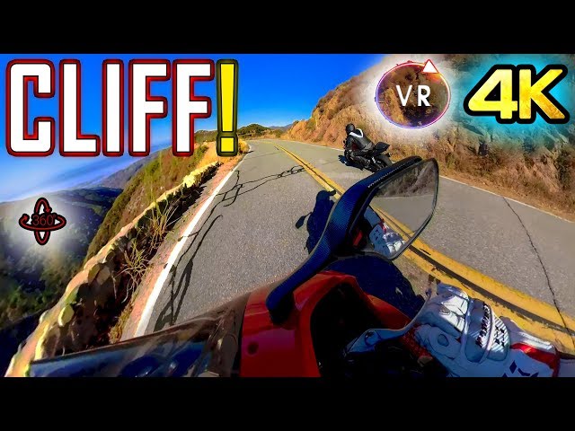 TOP OF THE WORLD! RACING ON A RIDGE! 360 VR 4K HUD