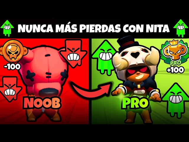 ASÍ JUEGAN NITA los PROFESIONALES | La MEJOR Guía para DESTROZAR en Brawl Stars