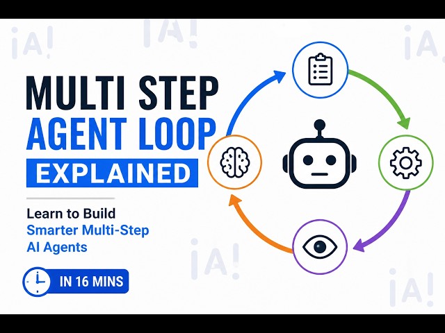 4 Multi Step Agent Loop Explained: Learn to Build Smarter Multi-Step AI Agents In 16 Mins