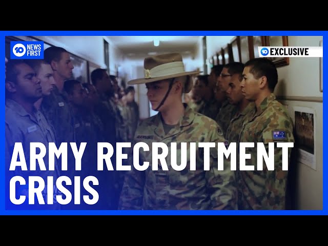 Australian Defence Force Hiring Non-Australian Citizens Amid Recruitment Crisis | 10 News First
