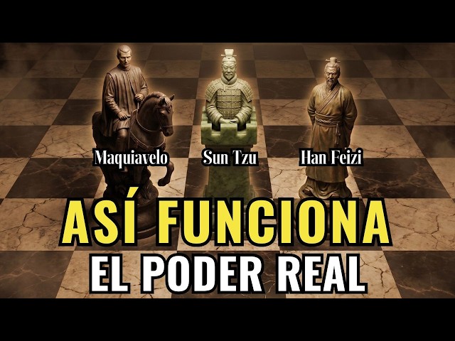 LOS 3 MANUALES DEL PODER REAL que nadie te enseñó | Maquiavelo - Sun Tzu - Han feizi