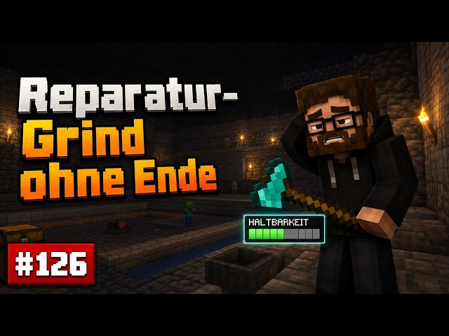 Mending Grind and Mob Farm Frustration⚔️ | Minecraft Let's Play #126