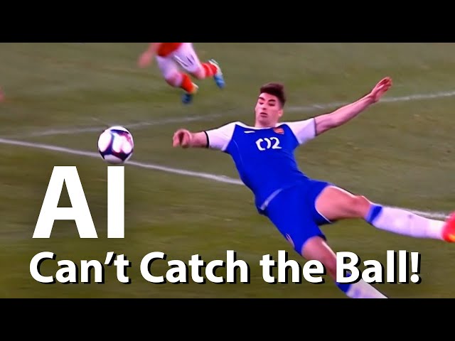Hilarious AI Football Fails | Players Can’t Catch the Ball!