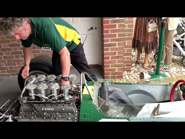 Lotus Ford Cosworth DFV Start Up