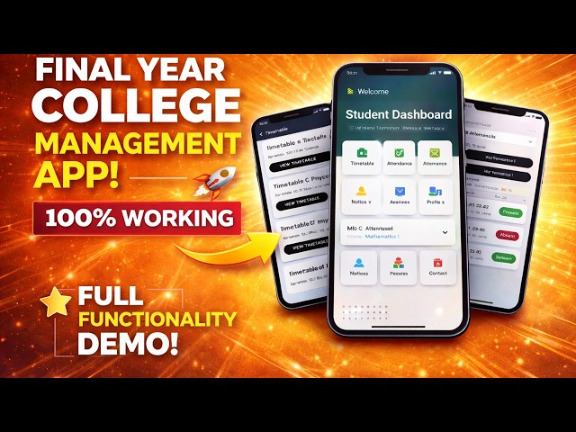 Final Year Android Project with Source Code | Android Studio Project Demo (Java/Kotlin)
