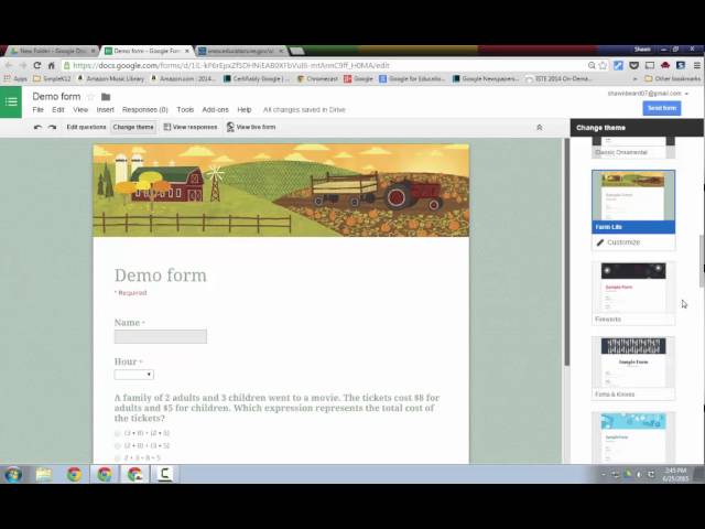 Google Forms (Updated)