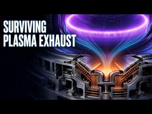 Inside the Fusion Reactor Divertor