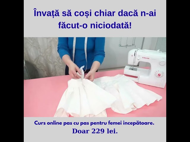 Curs online de croitorie