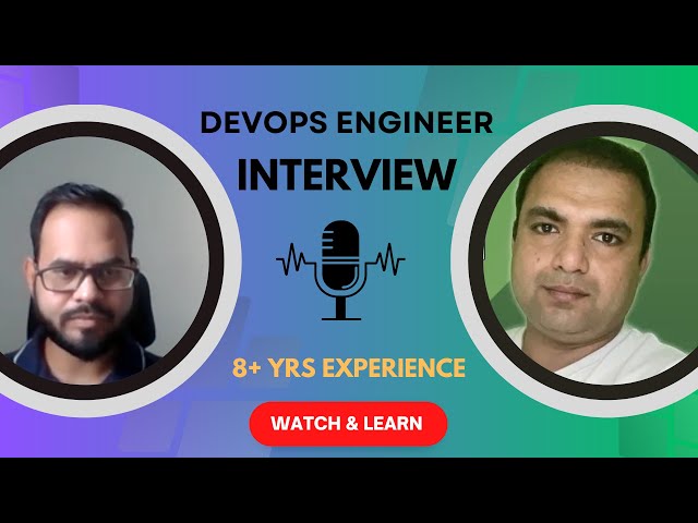 Exciting DevOps Interview 8 years exp #devopsinterview #devopsinterviewquestions #awsinterview