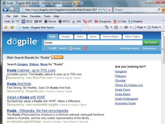 Meta Search Engines