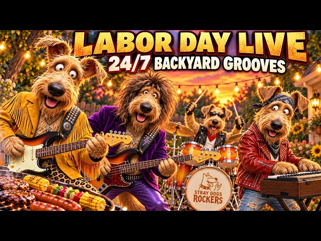 🔴 Labor Day LIVE 24/7 🔥 Backyard BBQ Music, Soft Rock & Long Weekend Grooves