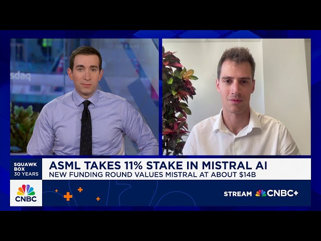 Mistral AI CEO: New funding round allows us to bring value into the semiconductor industry