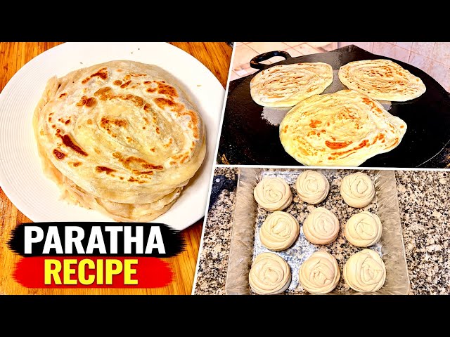 Homemade Paratha Recipe | How To Make Paratha | Easy And Quick Paratha Recipe