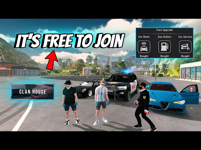Clan Upgrade & it's Free For You to Join, Car Parking Multiplayer
