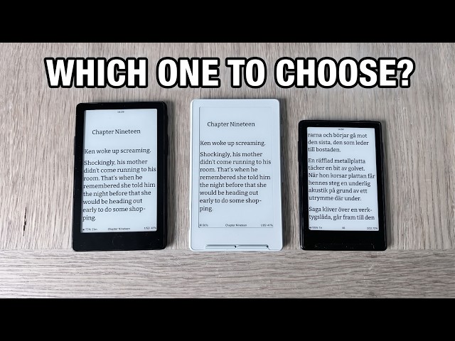XTEINK X3, X4 and X4 Pro - A simple comparison